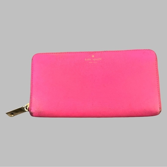 kate spade Handbags - KATE SPADE Pink Zippy Wallet